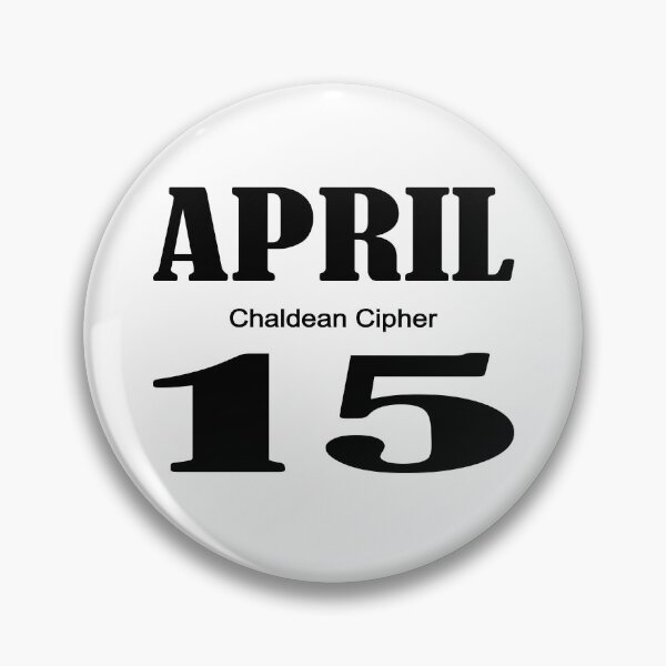 Item preview, April Chaldean Cipher 15 designed and sold by Scrambledwords.