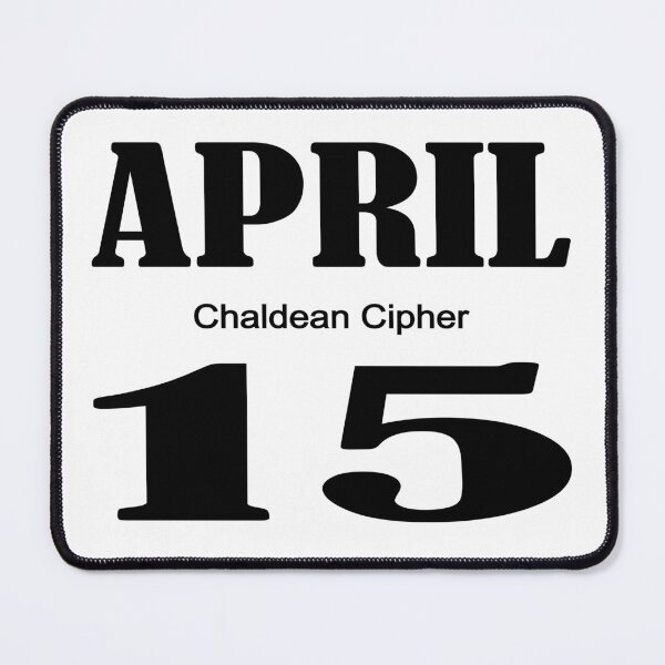 Item preview, April Chaldean Cipher 15 designed and sold by Scrambledwords.