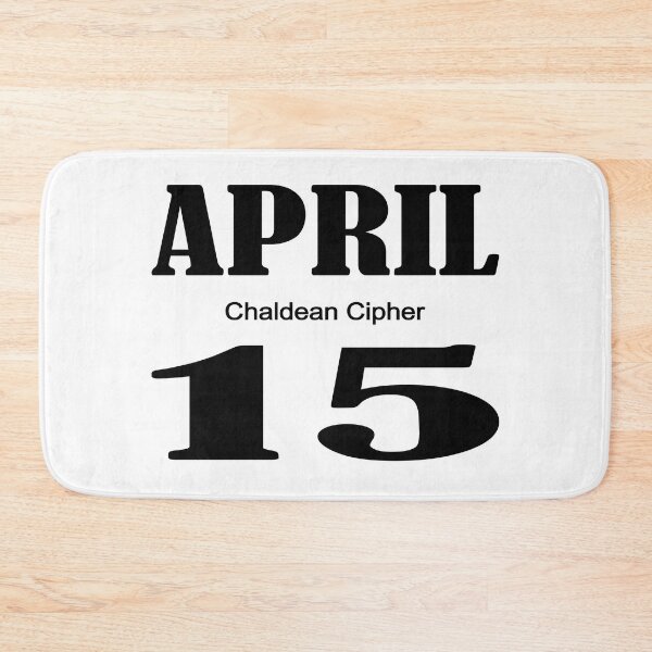 Item preview, April Chaldean Cipher 15 designed and sold by Scrambledwords.