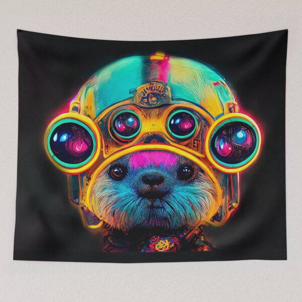 Item preview, Shitzu the galatic dog designed and sold by meliseflores.