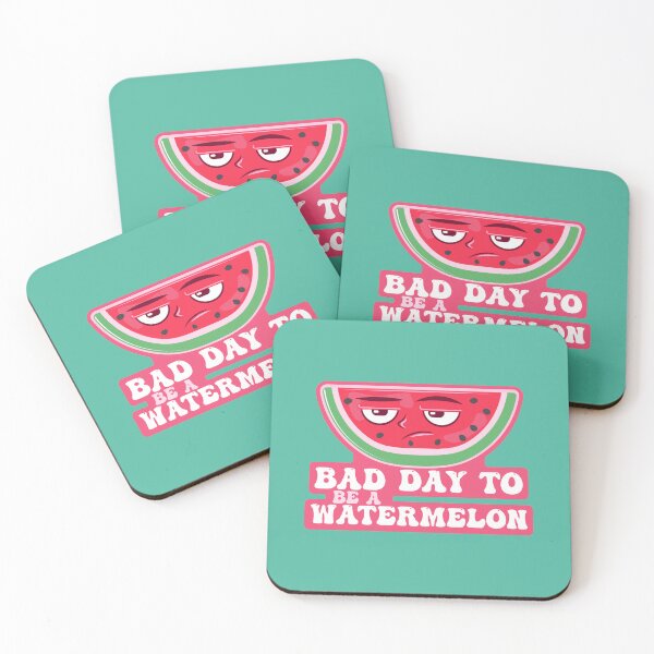 Item preview, bad day to be a watermelon | summer | watermelon slice designed and sold by THROUGH-LIFE.
