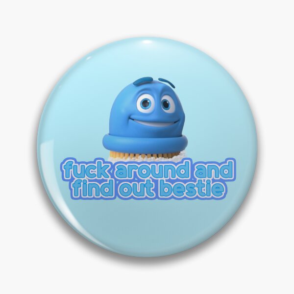 Item preview, f--- around and find out bestie, ironic shirt, scrubbing bubbles designed and sold by Ramenkin.