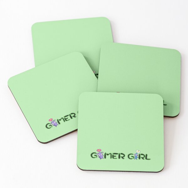 Item preview, Gamer Girl (on Green) designed and sold by epinkb.