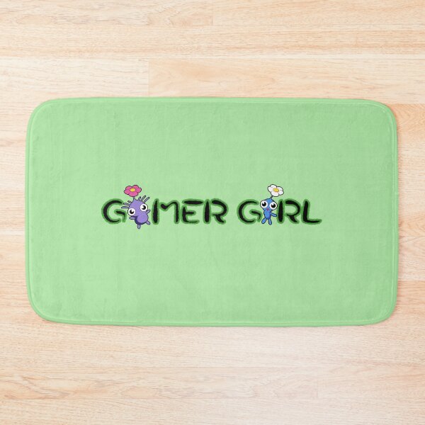 Item preview, Gamer Girl (on Green) designed and sold by epinkb.