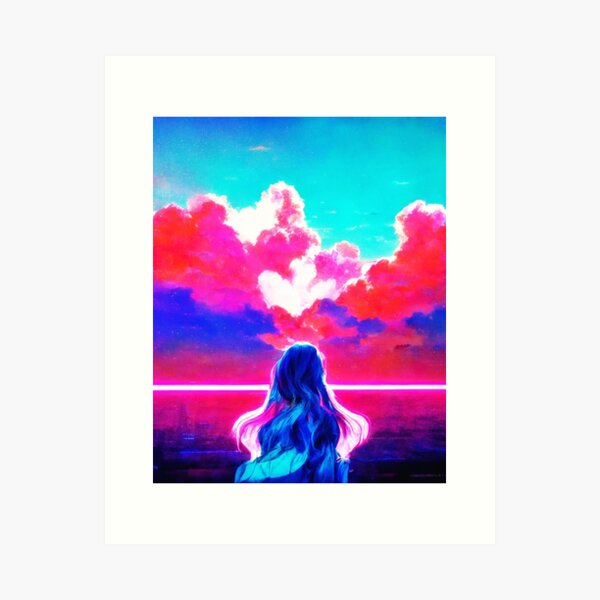 Aperçu de l'œuvre Vapor Wave créée et vendue par ARBlack.