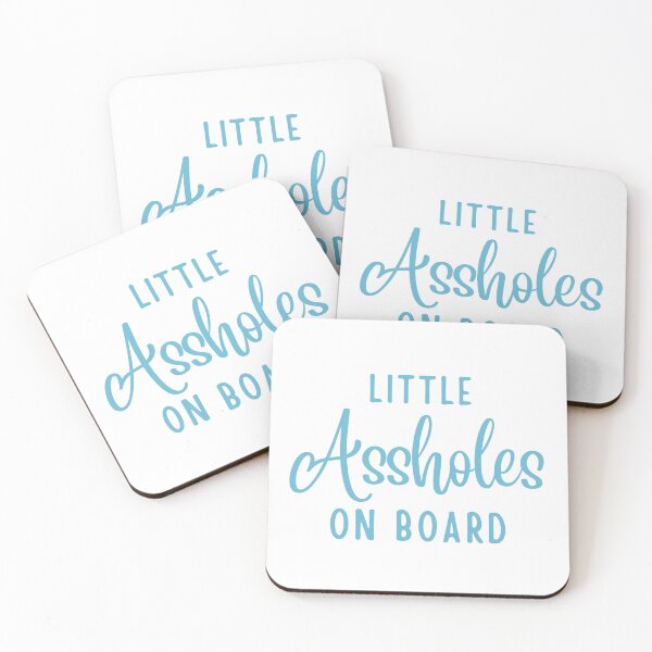 Item preview, Little Assholes On Board vinyl decal designed and sold by yass-art.