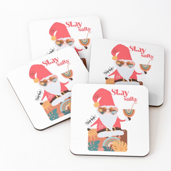 Item preview, stay salty ,retro santa claus,christmas funny designed and sold by InnaMGraphic.