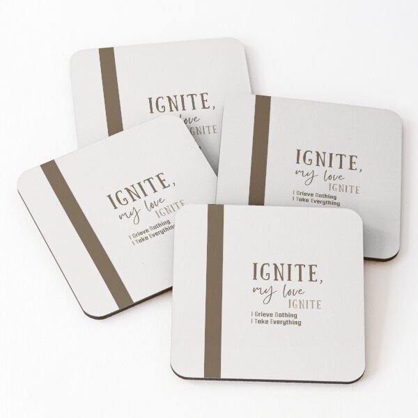 Item preview, Ignite, my love. IGNITE. Brown version designed and sold by Athenasgirl.