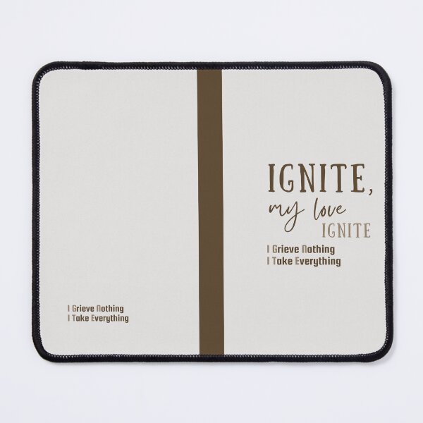 Item preview, Ignite, my love. IGNITE. Brown version designed and sold by Athenasgirl.
