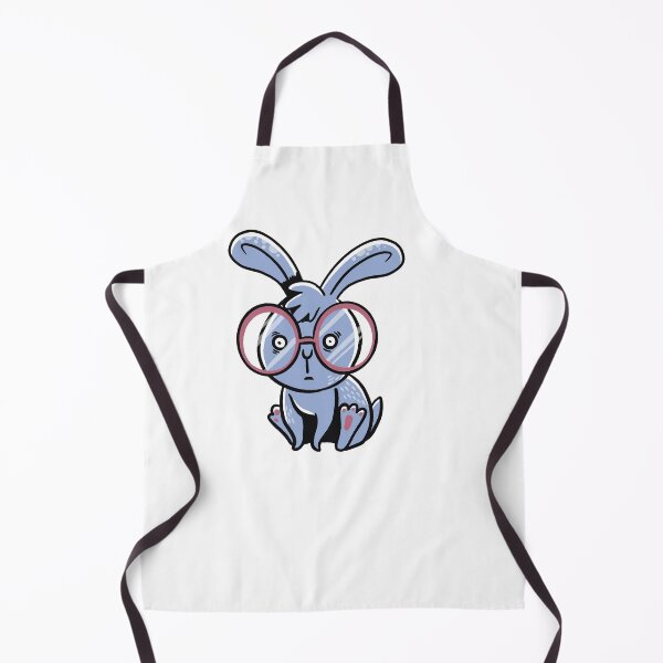 Item preview, Little confused bunny in blue designed and sold by jasmineberry.