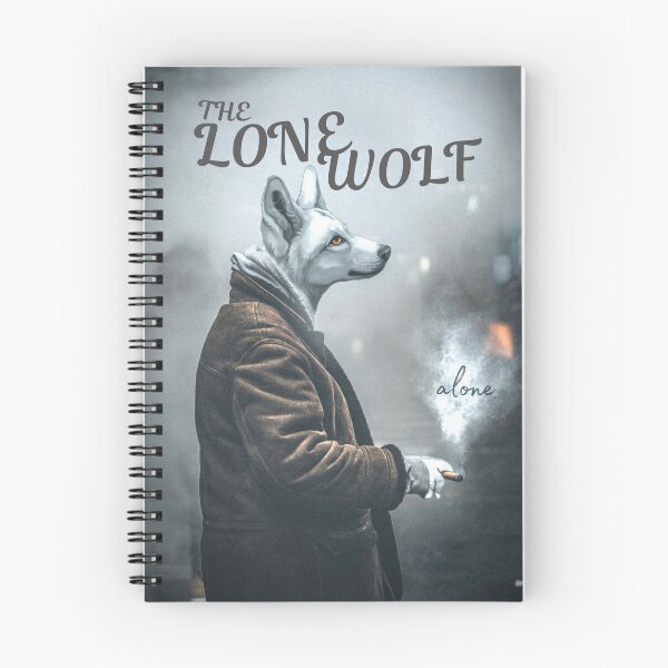 Item preview, The Lone Wolf designed and sold by 4ThingTon.