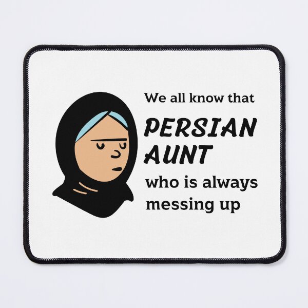 Item preview, Persian aunt - Persian (iranian) art designed and sold by Persian Pride Official.