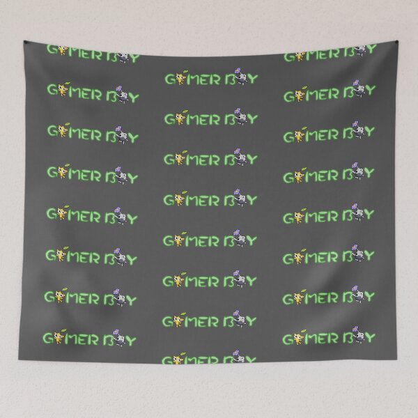Item preview, Gamer Boy (on Grey) designed and sold by epinkb.
