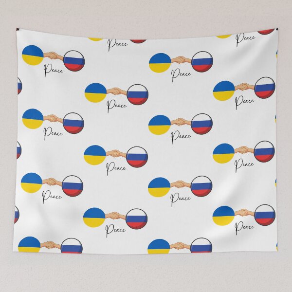 Item preview, Peace Ukraine Russia designed and sold by Meditanacor.