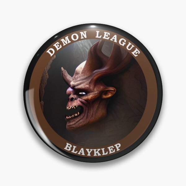 Item preview, Halloween Demon League Blayklep designed and sold by HalloweenThings.