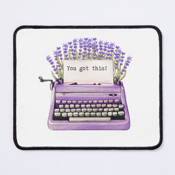 Item preview, You Got This! -  Typewriter - Lavender - Motivational designed and sold by Ausome  Behavior.