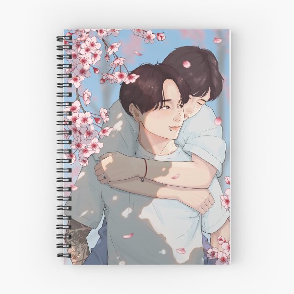 Item preview,  Taekook Fanart - Spring Blossom designed and sold by viioletbloom.