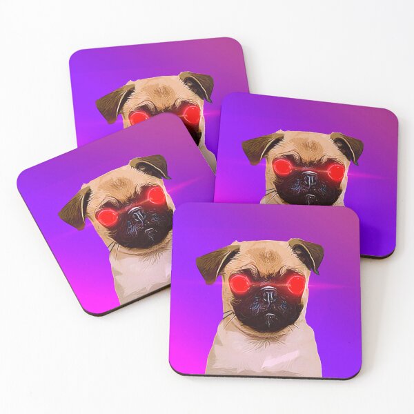 Item preview, Red Eye Pug designed and sold by L'art Designs.