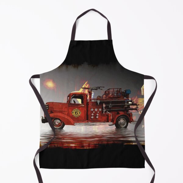Item preview, Ready to Roll in Vegas - Fire Truck designed and sold by NaturePrints.
