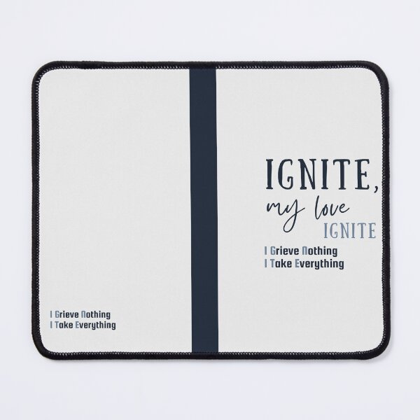 Item preview, Ignite, my love. IGNITE. Blue version designed and sold by Athenasgirl.
