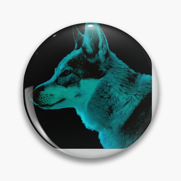 Item preview, Blue Wolf Dark Night designed and sold by JOHNACCO.
