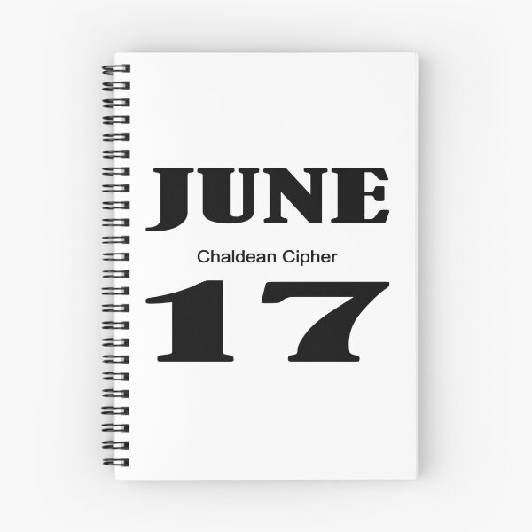 Item preview, June Chaldean Cipher 17 designed and sold by Scrambledwords.