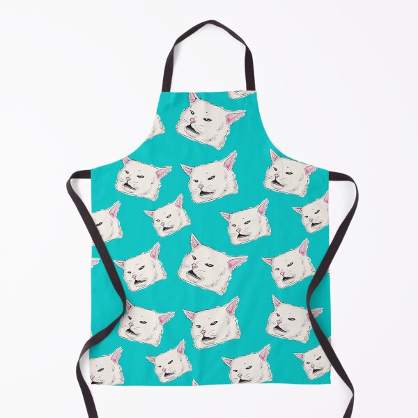 Item preview, smudge (table cat) - teal designed and sold by RaenaCreates.