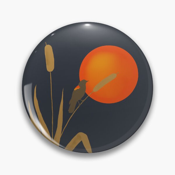 Item preview, Red-Wing Blackbird at Dawn designed and sold by Natural-Habitat.