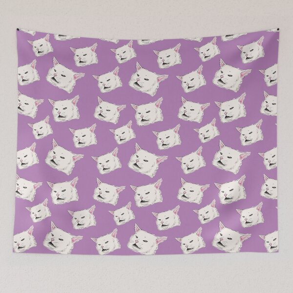 Item preview, smudge (table cat) - purple designed and sold by RaenaCreates.