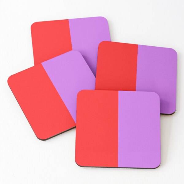 Item preview, Red and darker purple striped line blocks designed and sold by Designs24U.