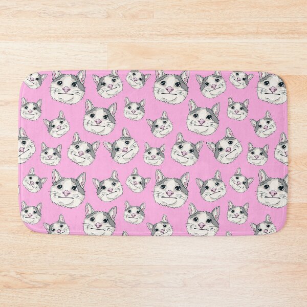 Item preview, ollie (polite cat) - pink designed and sold by RaenaCreates.