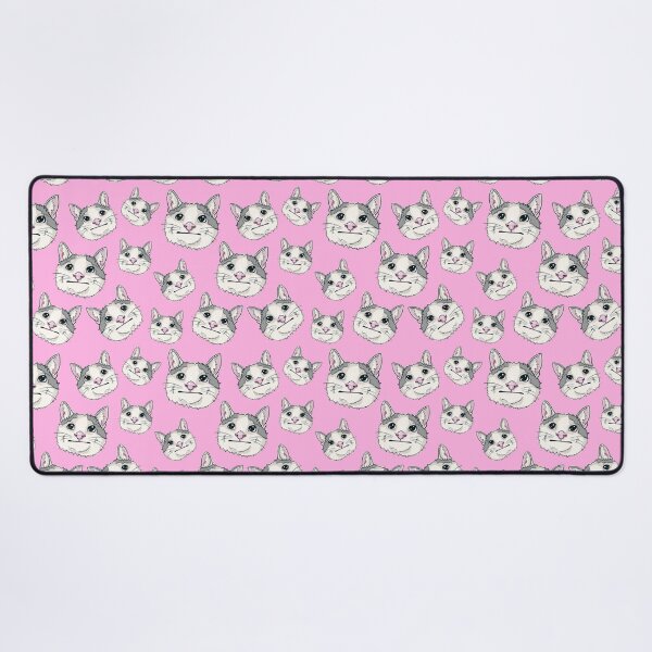 Item preview, ollie (polite cat) - pink designed and sold by RaenaCreates.
