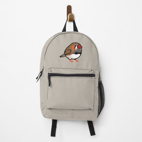 Item preview, Chubby Brown Zebra Finch with Orange Feet designed and sold by birdhism.