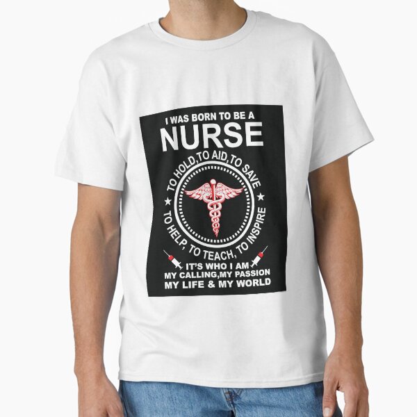 Item preview, Born to be a Nurse designed and sold by Gonkpoke.