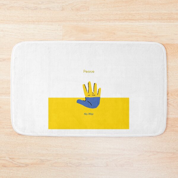 Item preview, Peace No War Amarelo e Azul designed and sold by Meditanacor.