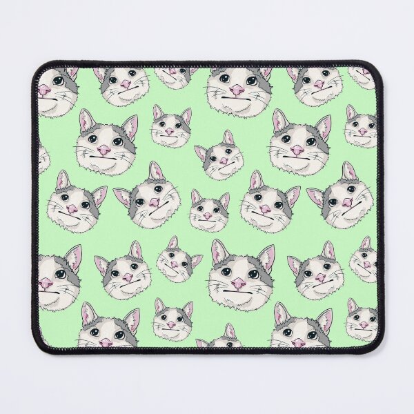 Item preview, ollie (polite cat) - green designed and sold by RaenaCreates.