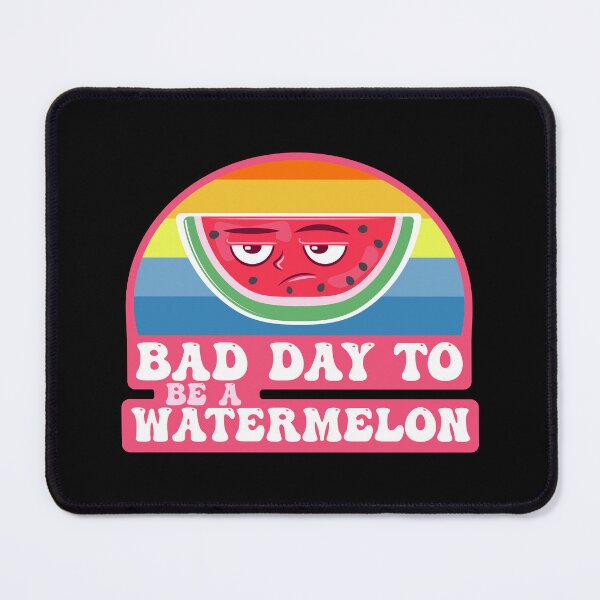 Item preview, bad day to be a watermelon | summer | watermelon slice | sunset designed and sold by THROUGH-LIFE.