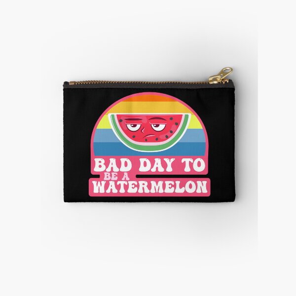 Item preview, bad day to be a watermelon | summer | watermelon slice | sunset designed and sold by THROUGH-LIFE.