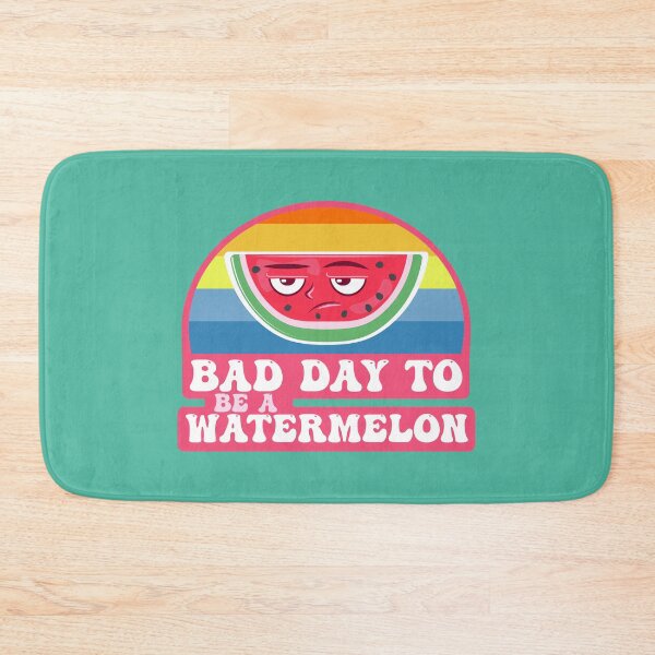 Item preview, bad day to be a watermelon | summer | watermelon slice | sunset designed and sold by THROUGH-LIFE.