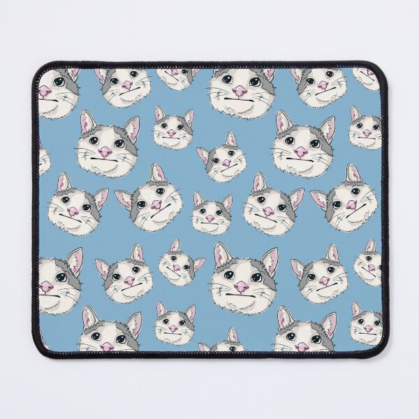 Item preview, ollie (polite cat) - blue designed and sold by RaenaCreates.