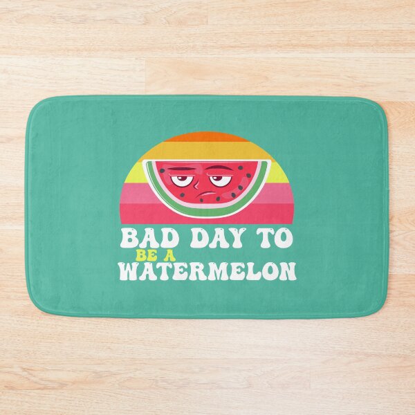 Item preview, bad day to be a watermelon | summer | watermelon slice | sunset designed and sold by THROUGH-LIFE.