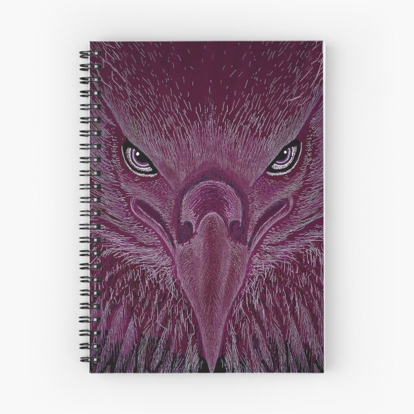 Item preview, AWESOME INTENSE EAGLE PORTRAIT fuscia designed and sold by THE AMERICAN TEEVANGELIST.