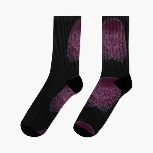 Item preview, AWESOME INTENSE EAGLE PORTRAIT fuscia designed and sold by THE AMERICAN TEEVANGELIST.