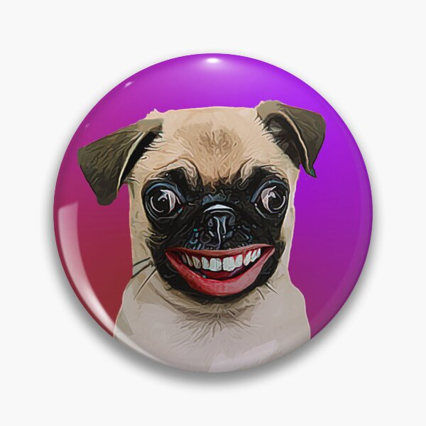 Item preview, Smiling Pug designed and sold by L'art Designs.