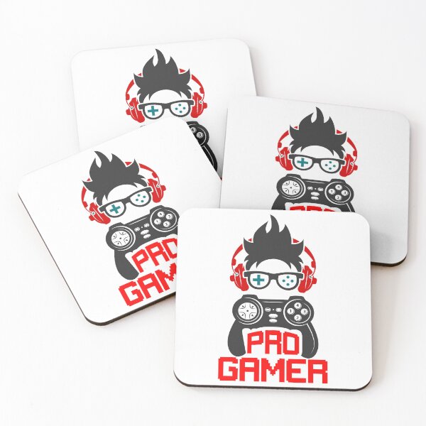 Item preview, Pro Gamer - boy with headphones and joystick designed and sold by Marcia Motivos.