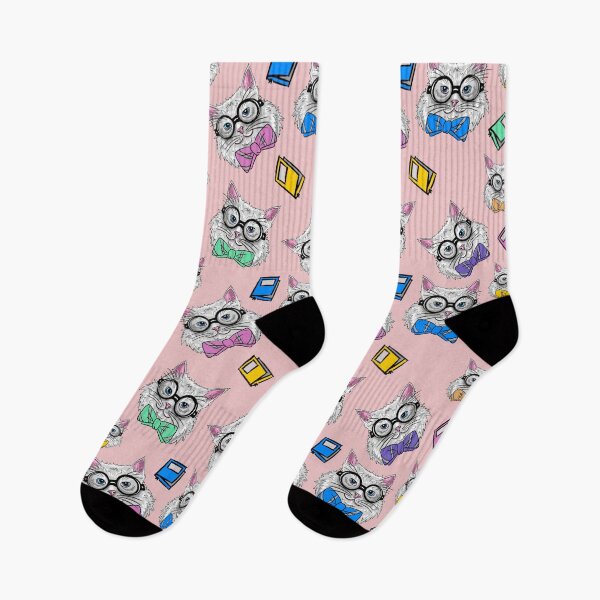 Item preview, science cat - pink designed and sold by RaenaCreates.