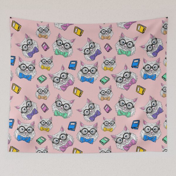 Item preview, science cat - pink designed and sold by RaenaCreates.