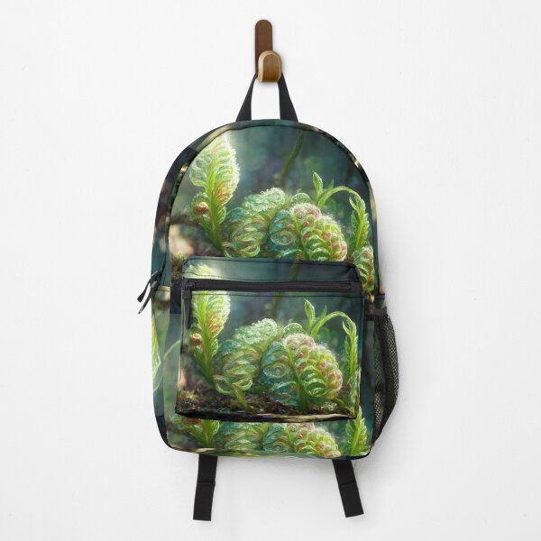 Item preview, Awakening / Ferns Unfurling in the Forest / Digital Painting designed and sold by RadicalWombat.