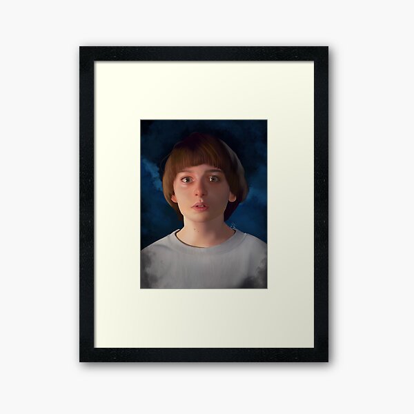 Will Byers Stranger Things Digital Portrait Postcard for Sale by NewQyu