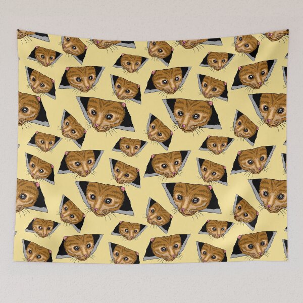 Item preview, ceiling cat - yellow designed and sold by RaenaCreates.